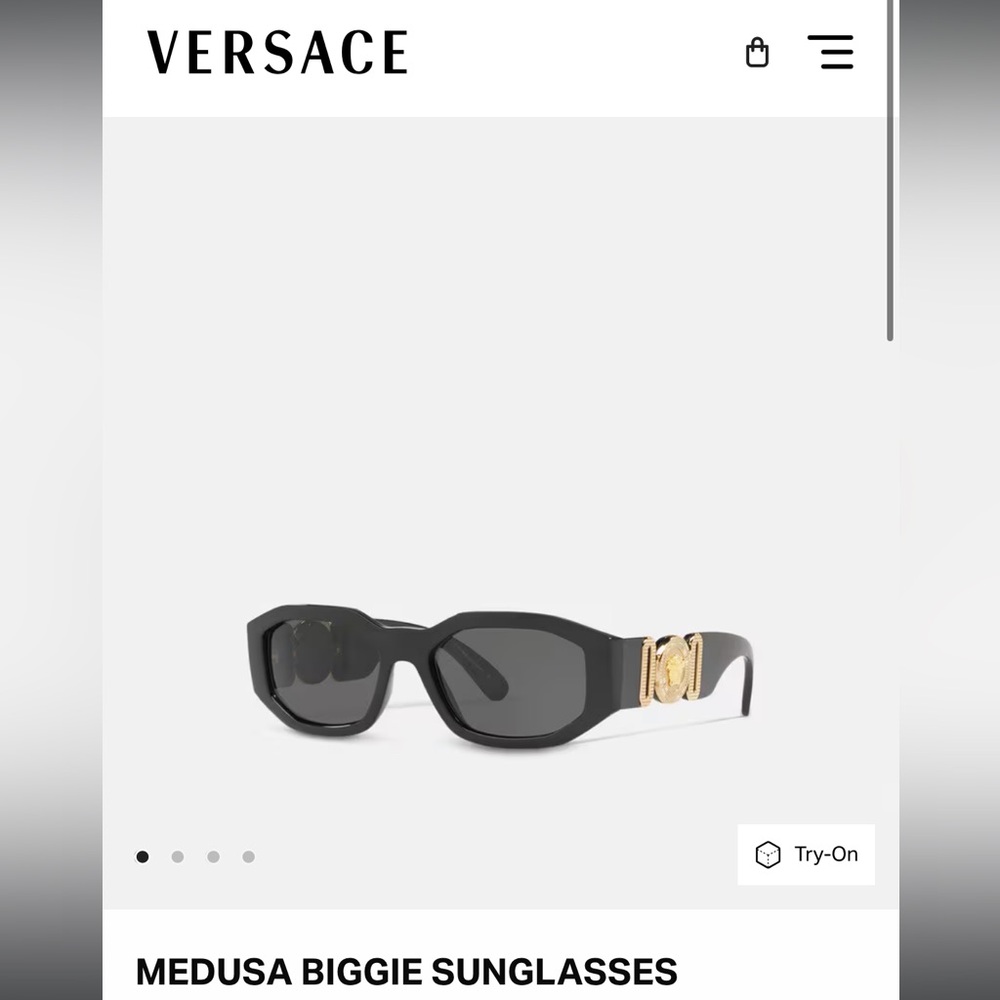 Versace Medusa Biggie Sunglasses